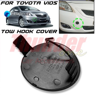 (FT) ฝาครอบตะขอลากจูง ติดกันชนหน้ารถยนต์ สําหรับ Toyota Vios 2007-2012 NCP93