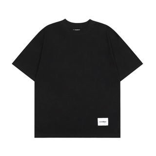 เสื้อยืดลําลอง แขนสั้น คอกลม ลายแบรนด์ JIL SANDER สีพื้น สไตล์สตรีท สําหรับผู้ชาย และผู้หญิง