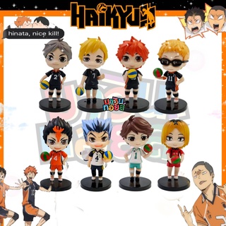 ฟิกเกอร์ โมเดล Haikyu!! ไฮคิว 8 แบบ MAWINTOYS