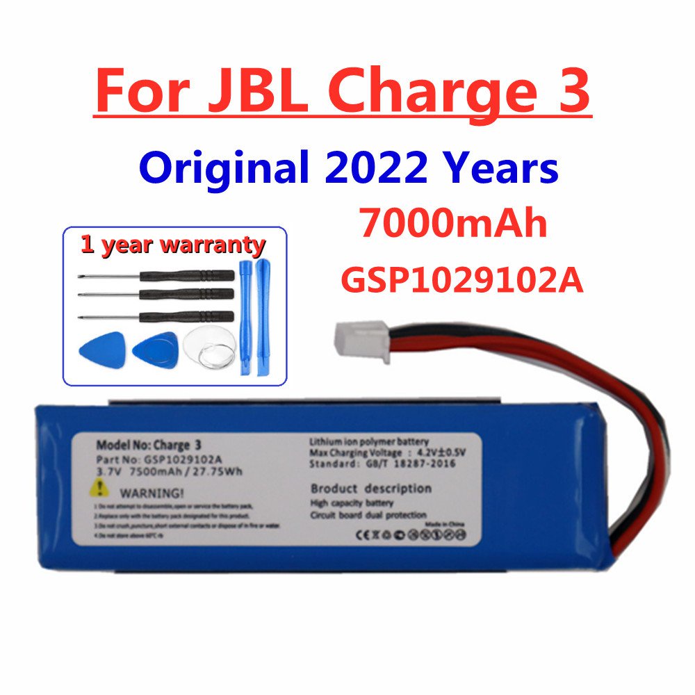 2022 แบตเตอรี่เดิมสำหรับ JBL Harman Kardon Go Play Onyx Mini Charge 2 Plus 3 2015 2016 รุ่นพลิก 3 4 5 pulse 2 3X00