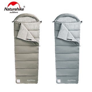 Naturehike NH20MSD02 Envelop Washable Cotton Sleeping Bag With Hood ถุงนอนน้ำหนักเบา M180