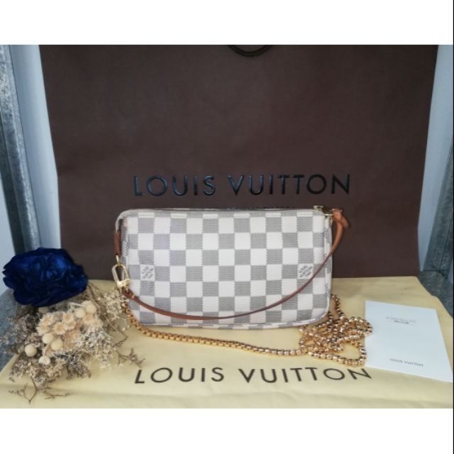 LV Pochette พอช Azur แท้ 💯