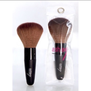 แปรงแต่งหน้าขนาดกระทัดรัด AA-005  Ashley Brush Short Black