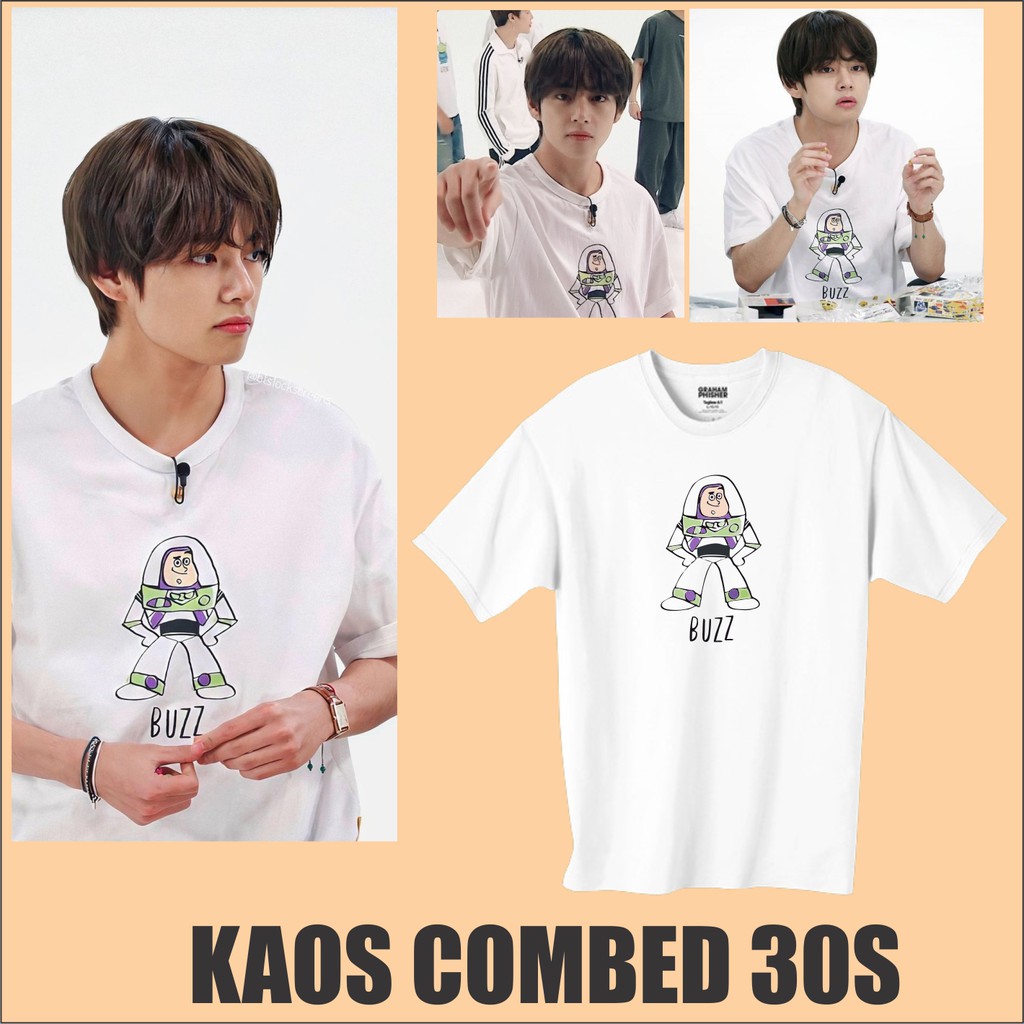 เสื้อยืด BTS Taehyung BUZZ