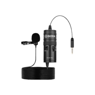 Boya By-M1Pro universal Lavalier Microphoneไมค์หนีบปกเสื้อ อัดเสียง ไมค์สอนออนไลน์ ไมค์สอนใน zoom รับประกัน1ปี