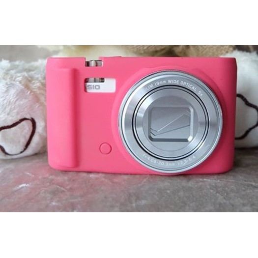 Silicone Case กล้อง Casio EX-ZR3500,ZR3600,ZR5000,ZR5500 / Rose