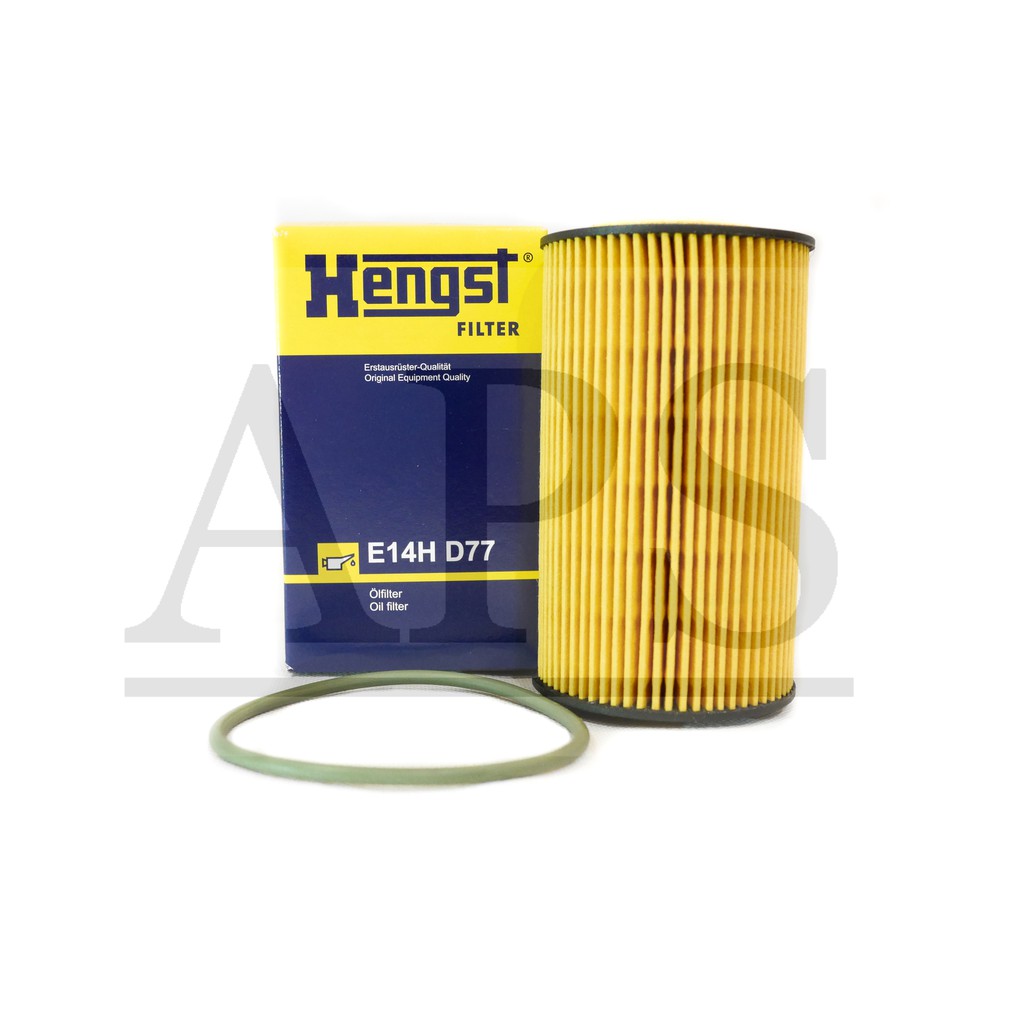 (E14H D77) กรองน้ํามันเครื่อง Hengst PORSCHE 911 VI & V-3.4/3.6 CARRERA/GT , BOXSTER I & II , CANNE 
