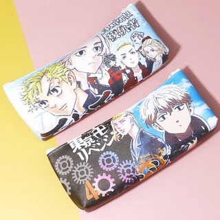 กระเป๋าดินสอ มีซิป ลายการ์ตูนอนิเม New Anime Tokyo Revengers Pencil Case Large Capacity Pencil Bags Stationery Office School Student Prizes Gift Sano Manjirou Hanagaki Takemichi Mitsuya Takashi Matsuno Chifuyu Ryuuguuji Ken