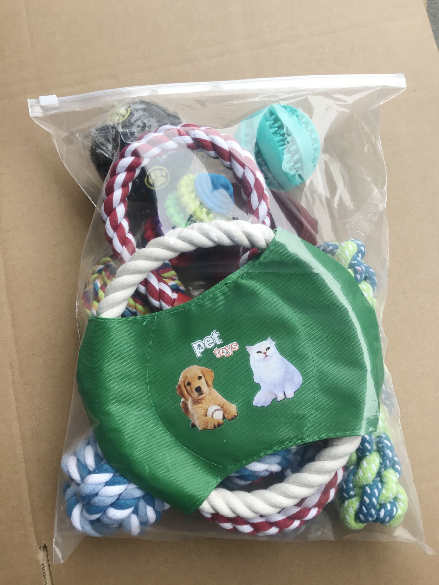 12 Pcs Large Dog Toy Sets Chew Rope Toys for Dog Chewing Toys for Dog