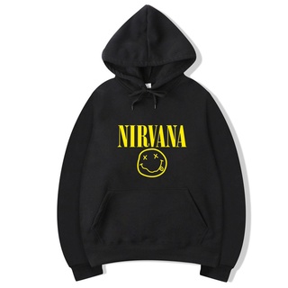 ขายดี เสื้อฮู้ดดี้ สไตล์ฮิปฮอป Nirvana Hombre Fall Rock ของขวัญวาเลนไทน์ สําหรับผู้ชาย XY