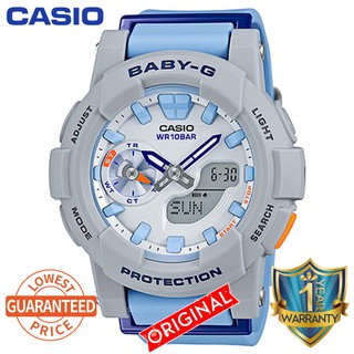 [ขายด่วน] Casio Baby-G BGA185 เลดี้ควอตซ์นาฬิกาดิจิตอลผู้หญิงนาฬิกา BGA-185-2A