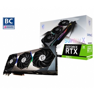 VGA (การ์ดแสดงผล) MSI GEFORCE RTX 3090 TI SUPRIM X 24G - 24GB GDDR6X รับประกัน 3 - Y