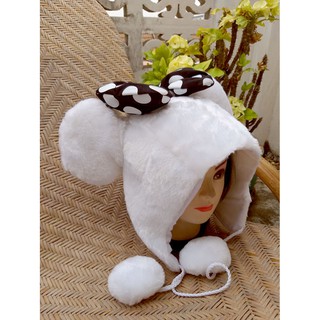 หมวกน้อง Minnie Mouse ลิขสิทธิ์แท้ดีสนีย์ /ของใหม่/