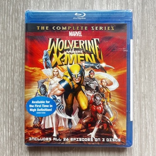 📀Blu-ray แผ่นบลูเรย์ การ์ตูน Wolverine And The X-Men: The Complete Series (Blu-ray, 2010, 3-Discs)(แผ่นแท้ มือ 1 จาก US)