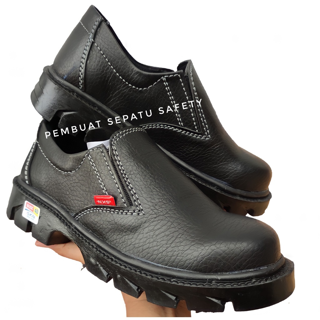 Fantofel King Skn Kitchen Slip On Safety Shoes Factory Pom Kitchen Anti Slip Steel Toe