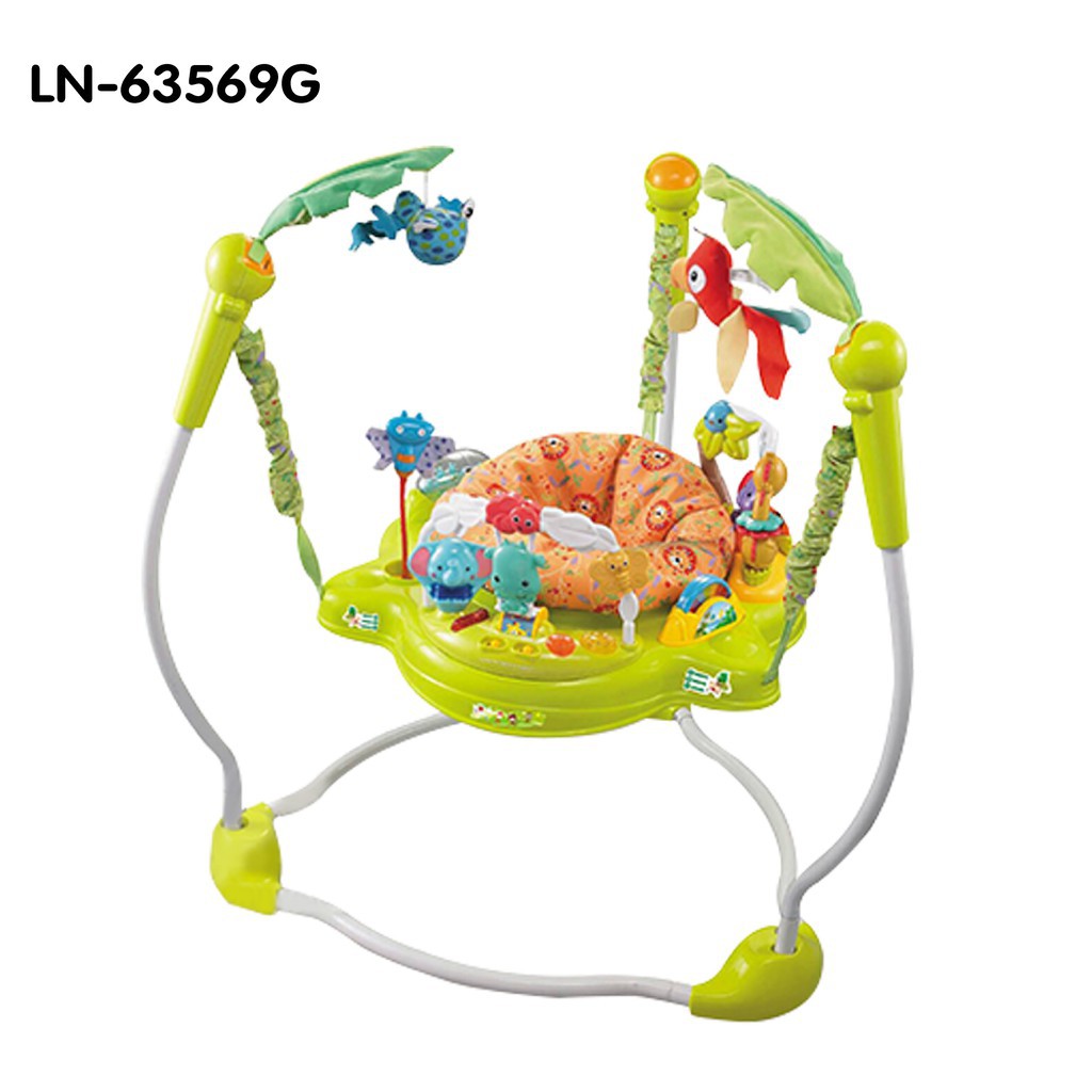 HOTitimtoys Jumper เก้าอี้กระโดด 360 องศา จั๊มเปอร์ เสริมพัฒนาการเด็กน้อย พร้อมเสียงเพลงดนตรีสนุกน่ารัก รุ่น 63507