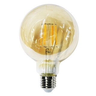 หลอด LED หลอดไฟ LED RACER G95 FILA AMBER 6 วัตต์ WARMWHITE E27