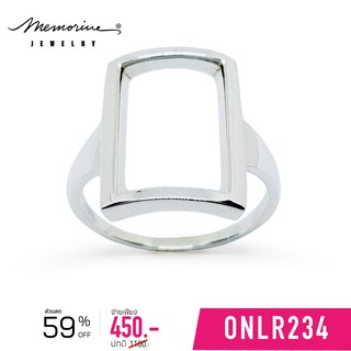 Memorine Jewelry แหวนเงินแท้ 925 : ONLR234