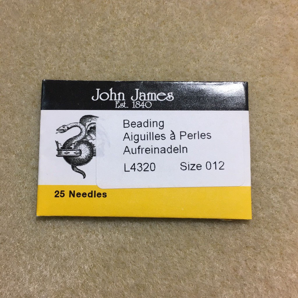 เข็มร้อยลูกปัด John James แพ็ค 25เล่ม – โปรปัง