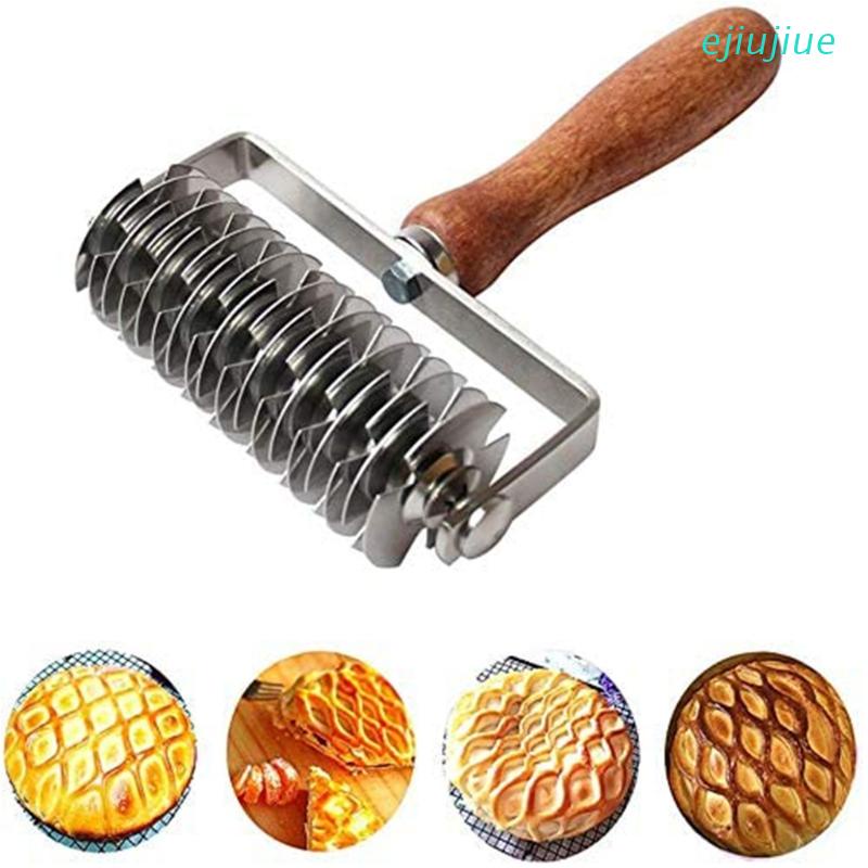 Cc Lattice Roller Cutter Pastry Cutter Roller DIY Baking Tool สําหรับ Dought Cookie Pie