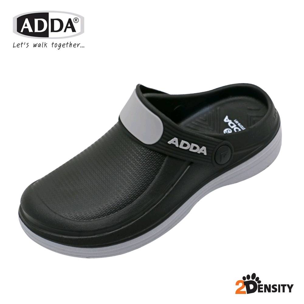 Sandals 216 บาท ADDA 2density รองเท้าแตะ รองเท้าลำลอง สำหรับผู้ชาย แบบสวม รุ่น 5TD76M1 (ไซส์ 7-10) แท้จากโรงงาน พร้อมส่งค่ะ Men Shoes