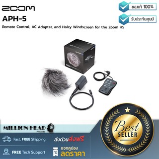 ZOOM : APH-5 by Millionhead (ชุดอุปกรณ์สำหรับเครื่องบันทึกเสียงดิจิตอล Zoom H5 Handy Portable Recorder)