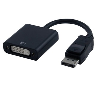 ดิสเพลย์ DP to DVI converter ,Display Port Male to DVI Female Converter for HDTV LCD LED monitor projector