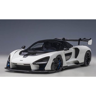 AUTOart 1/18 : 76075  McLAREN SENNA (VISION PURE/WHITE)