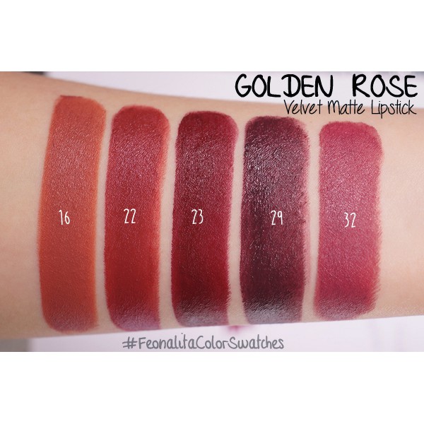 Sale แท Golden Rose Velvet Matte Lipstick Shopee Thailand