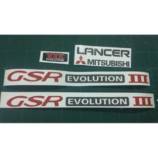 สติ๊กเกอร์ชุด GSR Evolution 3