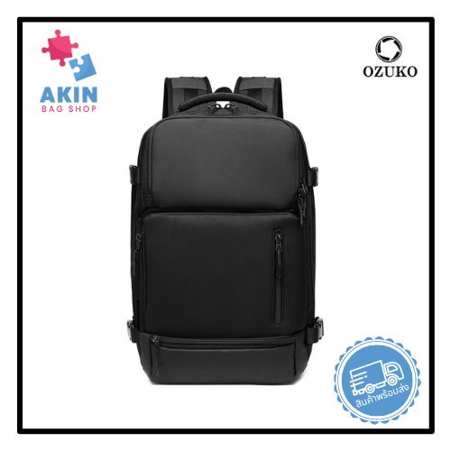 (ส่งไวใน 3 วัน) Ozuko 9405s กระเป๋าสะพายรุ่น พร้อมช่องเสียบสาย USB เหมาะสำหรับเดินทาง