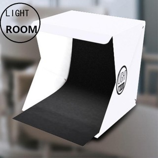 LED Lightbox 23x23 CM Studio กล่องไฟสำหรับถ่ายสินค้าแบบพกพา