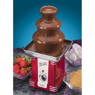 New!📌 เครื่องทำน้ำพุขนาดเล็ก เครื่องทำน้ำพุช็อคโกแลต  Chocolate fountain machine เครื่องทำช็อคโกแลตฟองดู 3 ชั้น *พรี*