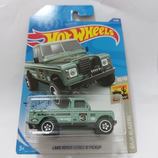 รถเหล็ก Hotwheels LAND ROVER SERIE III PICKUP (ib026)