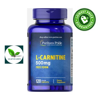 Puritans Pride L-Carnitine 500 mg. / 120 Caplets