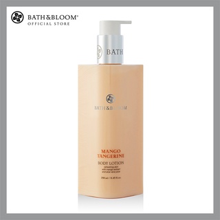 [BBMGT202]BATH &amp; BLOOM Mango Tangerine Body Lotion 250ml บาธแอนด์บลูม โลชั่นบำรุงผิวกายกลิ่นมะม่วง ส้ม 250 มล. ผิวธรรมดา