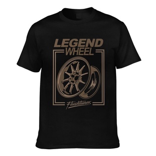 T-shirt  เสื้อยืดลําลอง ลาย Legend Wheel Volk Rays Ce28 Jdm สีบรอนซ์ สําหรับผู้ชายS-5XL