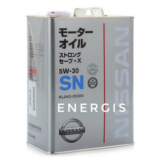 น้ำมันเครื่อง นิสสัน สังเคราะห์แท้ Nissan 5W30 fully synthetic