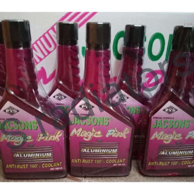 Jacsons magic pink น้ำยากันสนิมสูตรใสพิเศษ