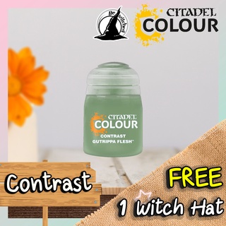 (Contrast) GUTRIPPA FLESH Citadel Paint แถมฟรี 1 Witch Hat