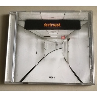 ซีดีเพลง ของแท้ ลิขสิทธิ์ มือ 2 สภาพดี...250 บาท “Moby” อัลบั้ม "Destroyed"