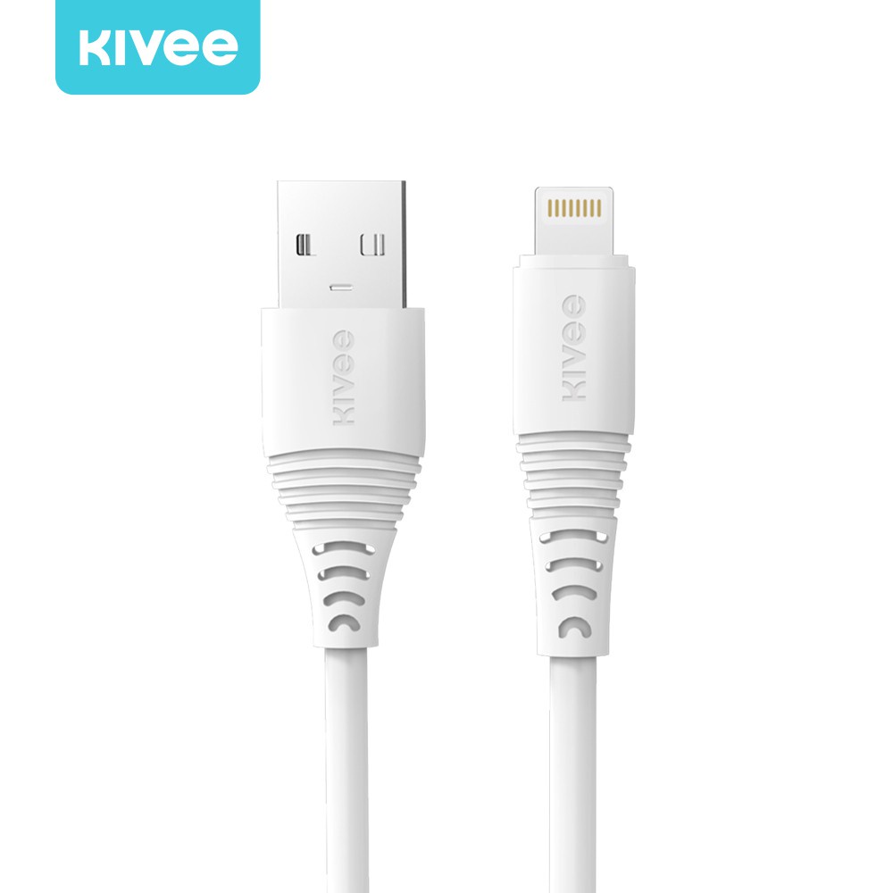 [ส่งฟรีไม่​ใช้โค้ด]KIVEE-CT01M สายชาร์จ iPhone สายดาต้า 1M 5V / 2.1A USB to Lighting