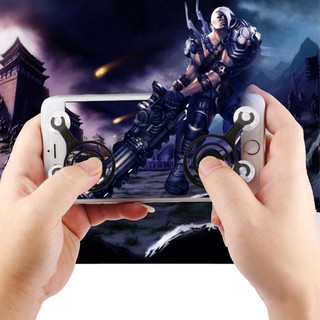 joystick จอยเกมส์มือถือ สีดำ