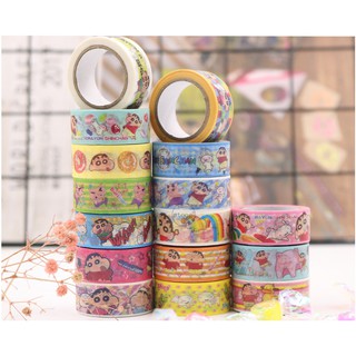 เทปตกแต่งลายการ์ตูน ชินจัง maskingtape &lt;&lt;พร้อมส่ง &gt;&gt;