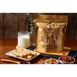 ปังกรอบคันทรีนัทเบค ฟาร์มเมอร์เกรน Country nut Baked Farmers grain