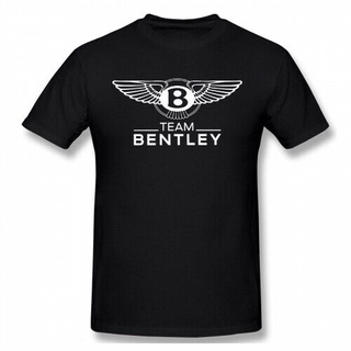 เสื้อยืดวินเทจGildan เสื้อยืดผ้าฝ้าย พิมพ์ลายโลโก้รถยนต์ทีม Bentley ของขวัญคริสต์มาส สําหรับผู้ชายS-5XL