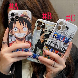 เคสไอโฟน เคสซิลิโคน iPhone 14 Pro Max 14 Plus iPhone 13 Pro Max iPhone 12 Pro Max iPhone 11 Pro Max iPhone X XR XS Max Creative Cartoon One Piece วันพีช Luffy ลูฟี่ Soft Silicone Case