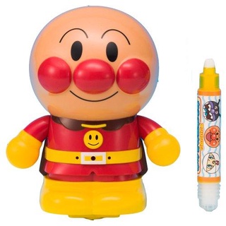 ANPANMAN - ปากกาเขียนน้ำอันปังแมน + ตุ๊กตาอันปังแมนพูดได้ ใช้กับกระดานน้ำ  สินค้านำเข้าจากญี่ปุ่น (JAPAN)