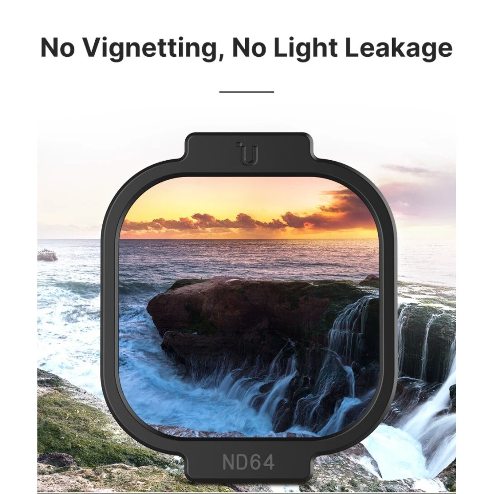 Ulanzi Lens Flter สำหรับ GoPro Hero 9  ND8 ND16 ND32 ND64 สำหรับ GoPro Hero 9 . thumbnail 7