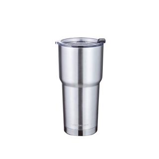 LocknLock Vacuum Tumbler แก้วน้ำเก็บความร้อน-เย็น Swing Tumbler 700มล. สีเงิน  LHC4137SLV